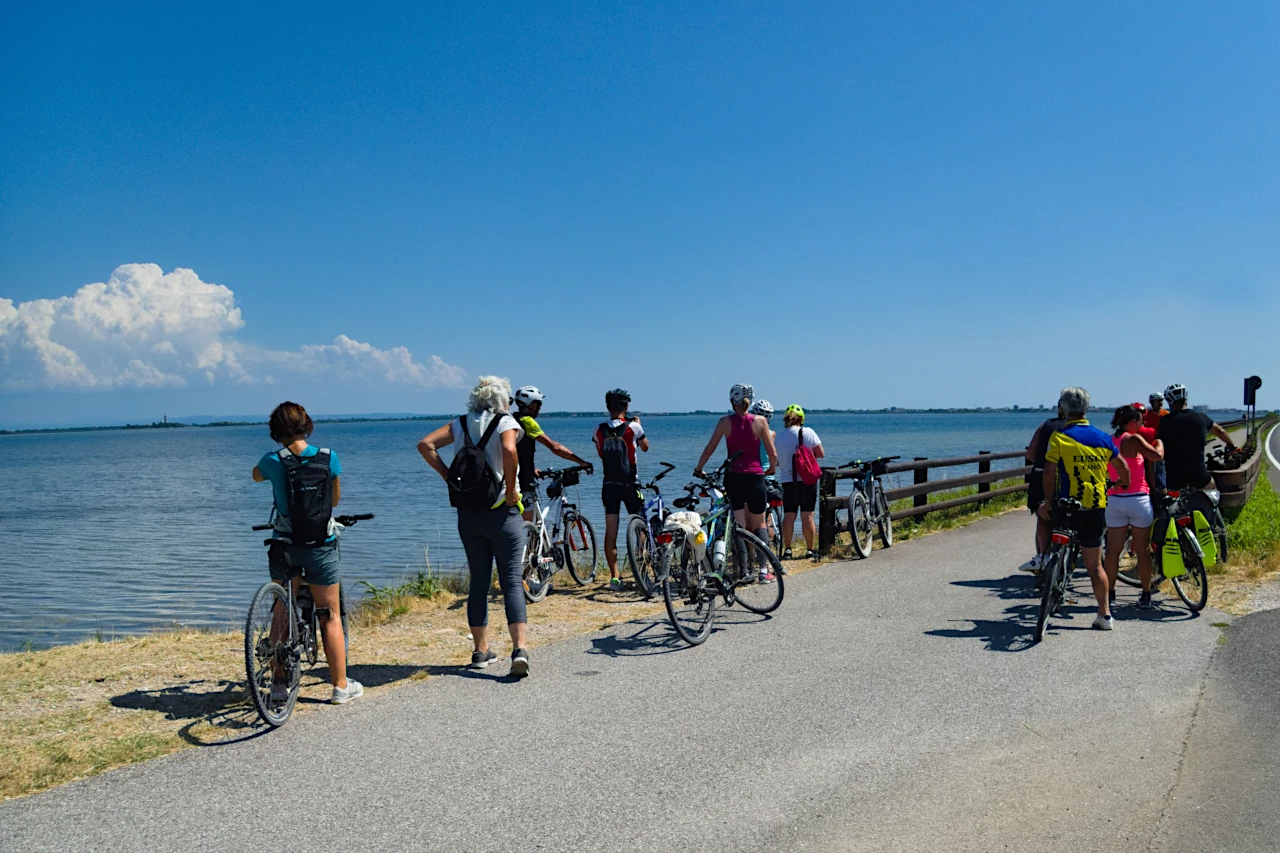Finalmente si arriva nella Laguna di Grado