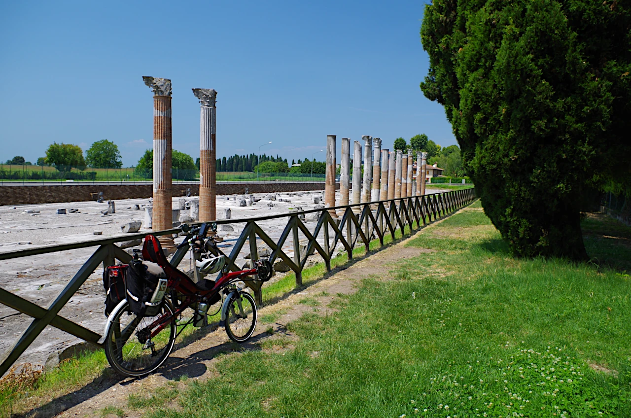 I resti del foro romano di Aquileia
