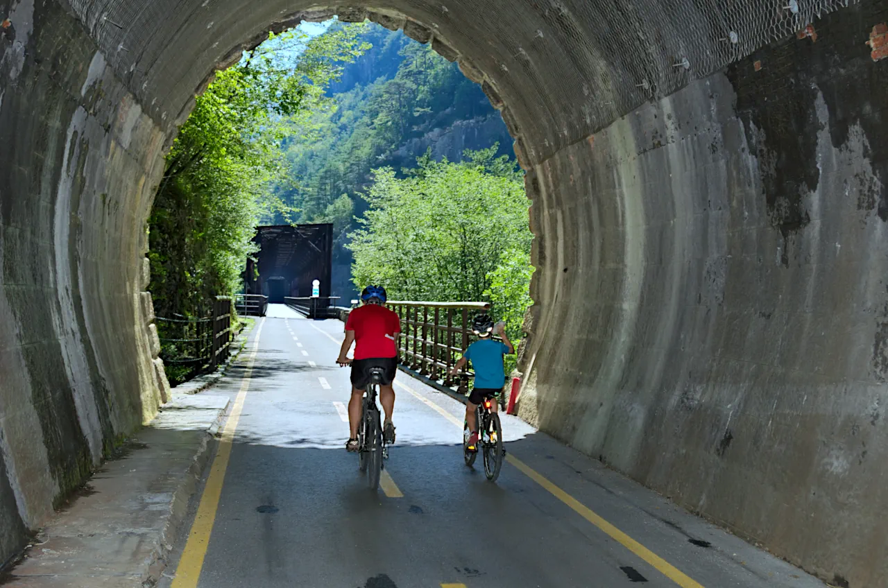 Ancora gallerie della vecchia ferrovia Pontebbana