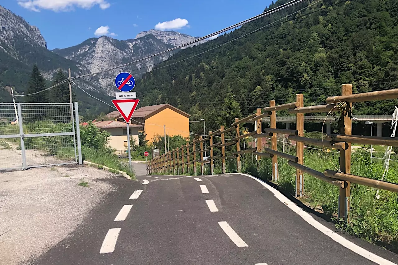 Pendenze eccessive sulla rampa