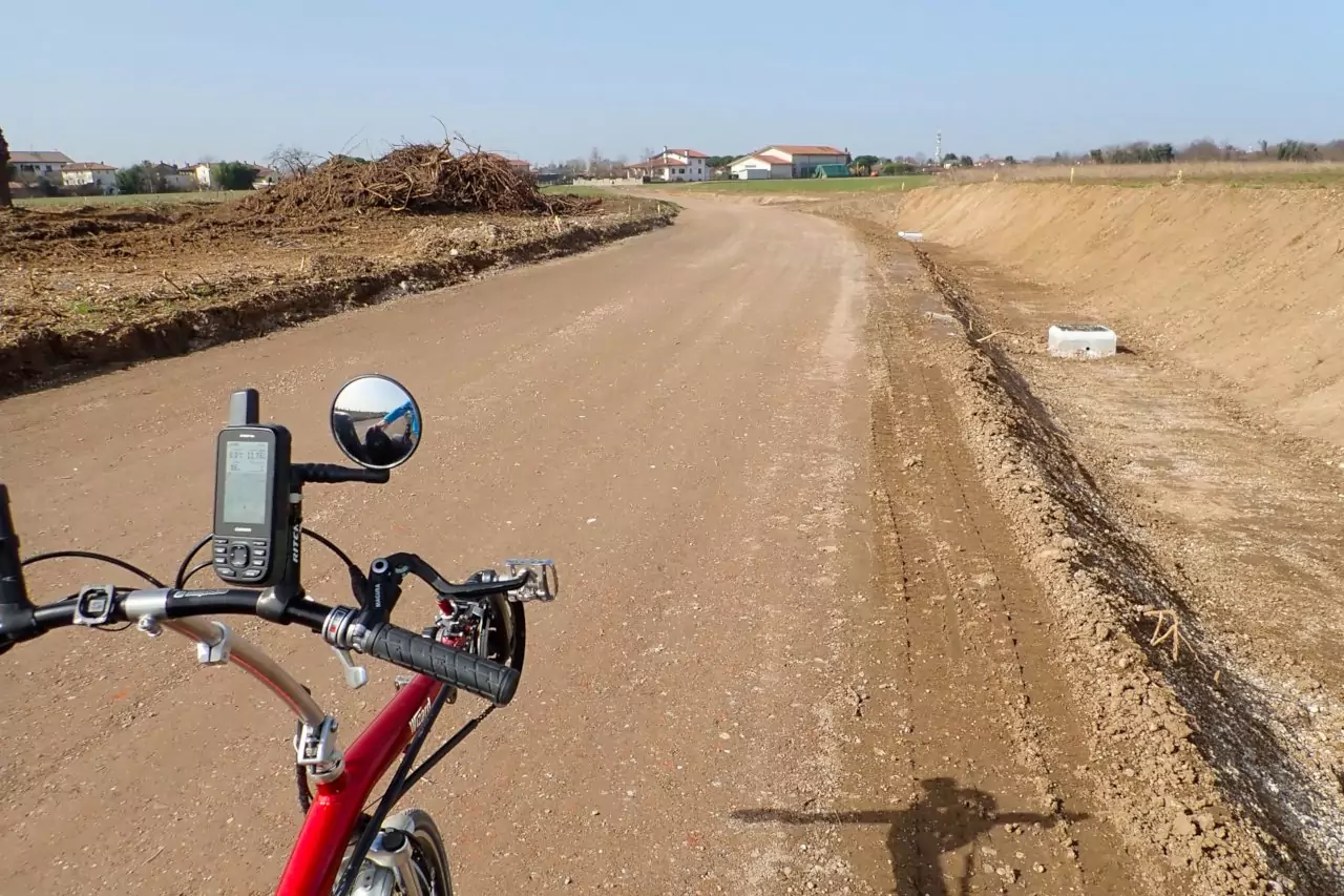 I lavori sulla strada che esce da Baldasseria sono stati completati